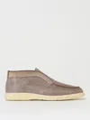 Santoni Desert Ankle Boots In Dark