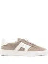 Santoni Dbs1 Sneakers In Taupe Suede In Neutrals