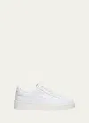 Santoni Dbs6 Leather Low-top Sneakers In White