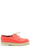 Santoni Derby In Orange