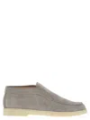Santoni Woman Ankle Boots Light Grey Size 8 Leather