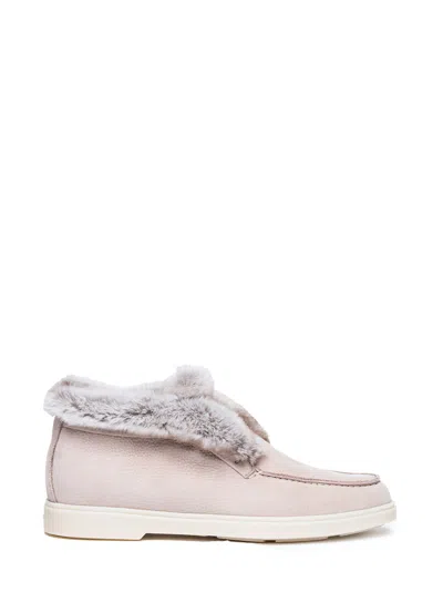 Santoni Botines - Color Carne Y Neutral In Pink
