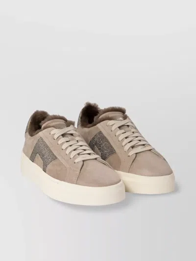 Santoni Double Buckle Low-top Rubber Sole Sneakers