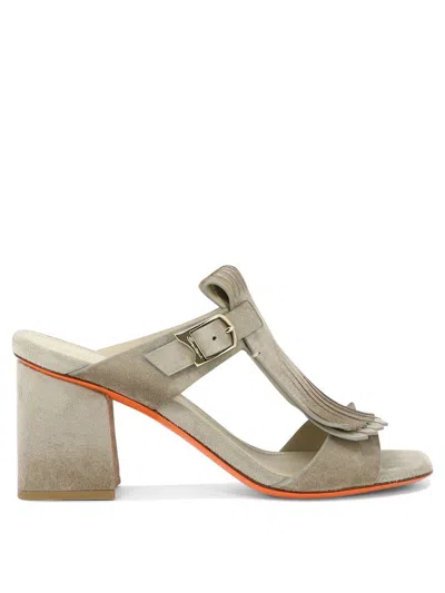 Santoni "dua" Sandals In Beige