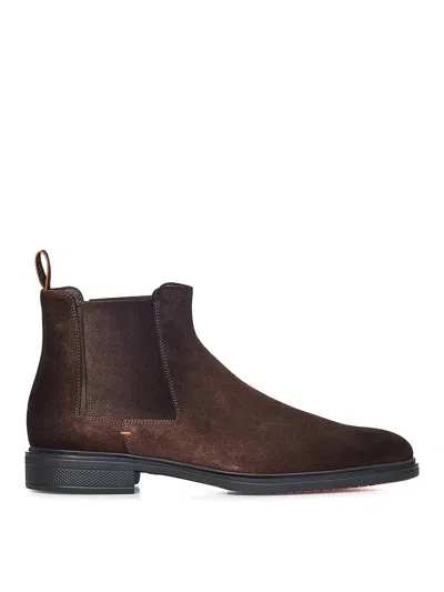 SANTONI EASY CHELSEA BOOTS