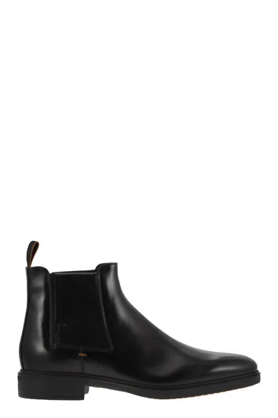 SANTONI SANTONI EASY LEATHER BOOT