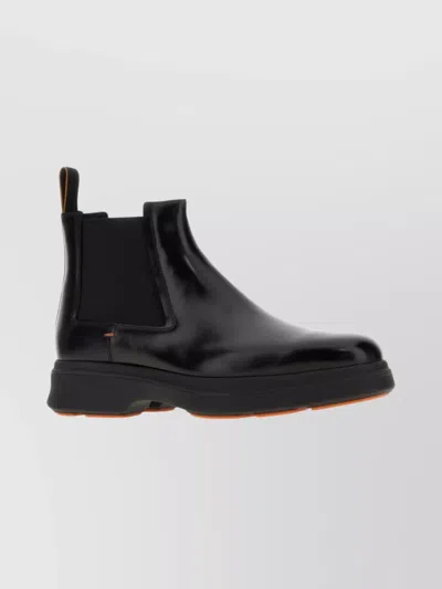 SANTONI EASY NOVA ANKLE BOOTS WITH CHUNKY SOLE