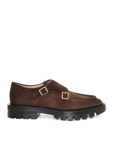 Santoni Feint-n-hsyt50 Shoes In Brown