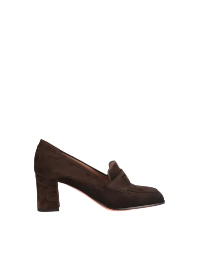 Santoni Feminine Pump Carla In Brown