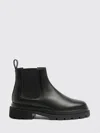 Santoni "forestlow" Elastic Ankle Boot In Black