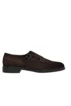 Santoni Man Loafers Cocoa Size 8 Soft Leather