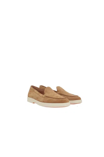 Santoni Flat Shoes In Multi