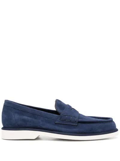Santoni Flat Shoes In Multi