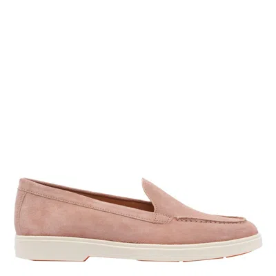 Santoni Flat Shoes In Pink