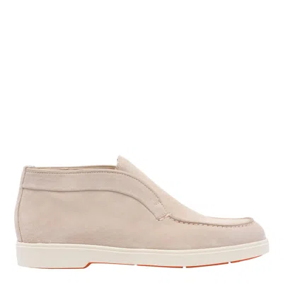 Santoni Flat Shoes In Pink