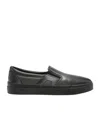 Santoni Flat Sneakers In Black