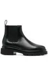 Santoni "forestlow" Elastic Ankle Boot In Black