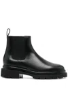 Santoni "forestlow" Elastic Ankle Boot In Black