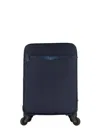 Santoni Four-wheels Trolley In Blue