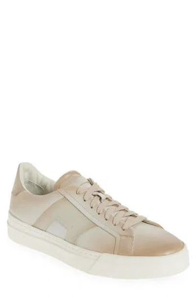 Santoni Goni Sneaker In White