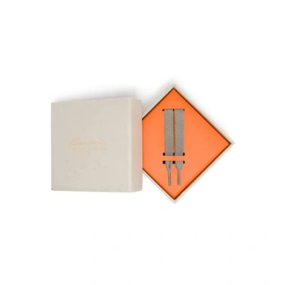 Santoni Gray Nylon Laces - 110 Cm