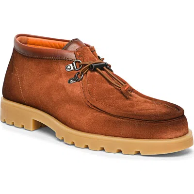 Santoni Gregory Chukka Boot In Brown