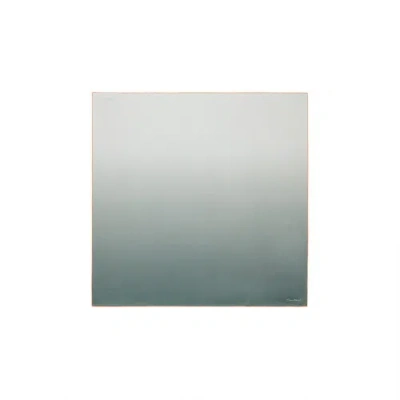 Santoni Grey Cashmere And Silk Scarf Mura Grey In Gray