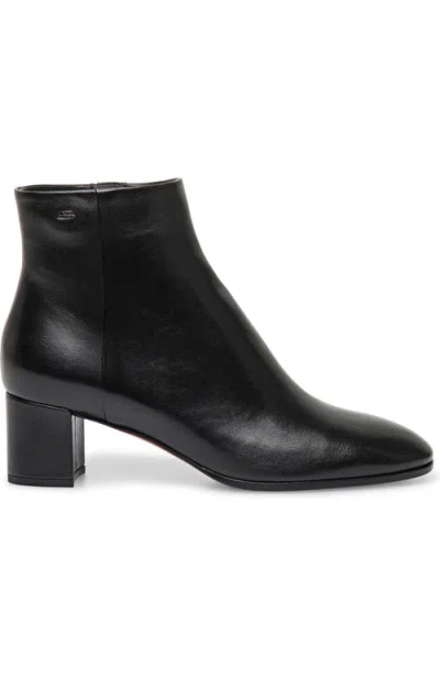 SANTONI SANTONI WOMEN’S  LEATHER MID-HEEL ANKLE BOOT