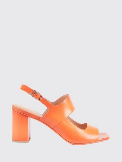 Santoni Heeled Sandal Woman In Brown