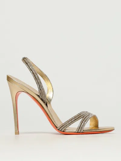 Santoni Heeled Sandals  Woman Color Gold