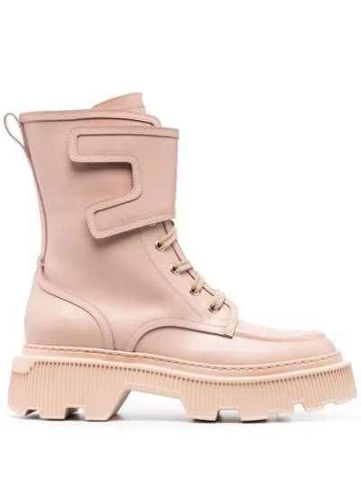 Santoni High-top Ankle Boots In Multi