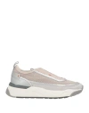Santoni Innova By  Woman Sneakers Grey Size 8 Leather