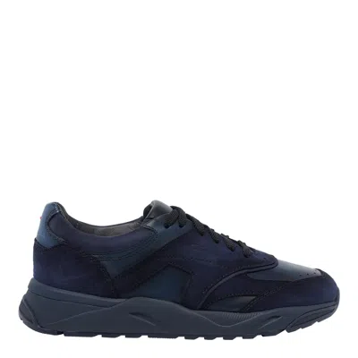 Santoni Innova Sneakers In Blue