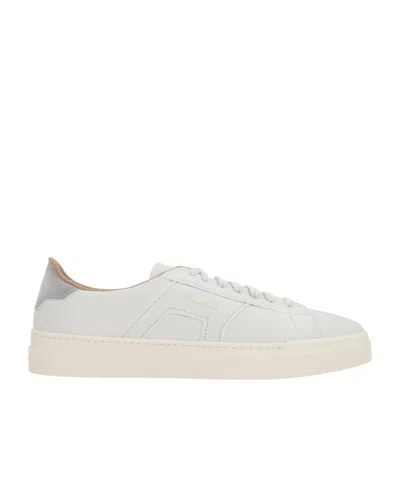 SANTONI SANTONI ROUND-TOE LACE-UP SNEAKERS