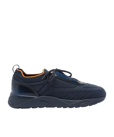 SANTONI LACE-UP SNEAKERS