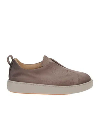 SANTONI LACE-UP SNEAKERS