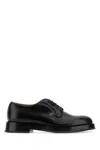Santoni Men Grape Leather Lace-up Shoes In Red