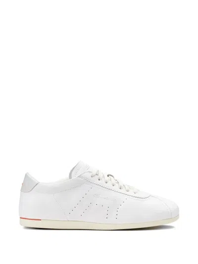 Santoni Lace-up Sneakers In Multi