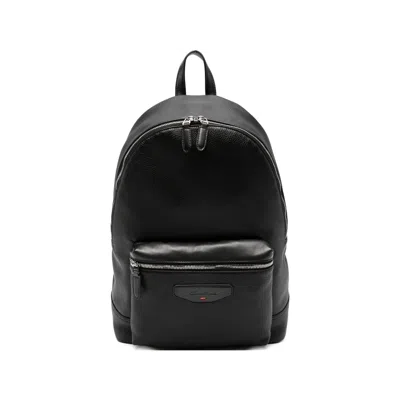 SANTONI LEATHER BACKPACK