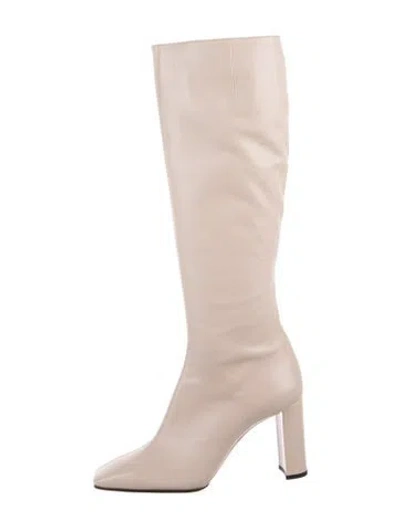 Pre-owned Santoni Leather Boots In Pink