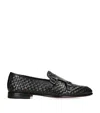 Santoni Leather Carlos Double-strap Monk Shoes In Black
