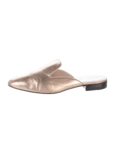 Pre-owned Santoni Leather Mules
