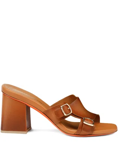 Santoni Leather Sandals