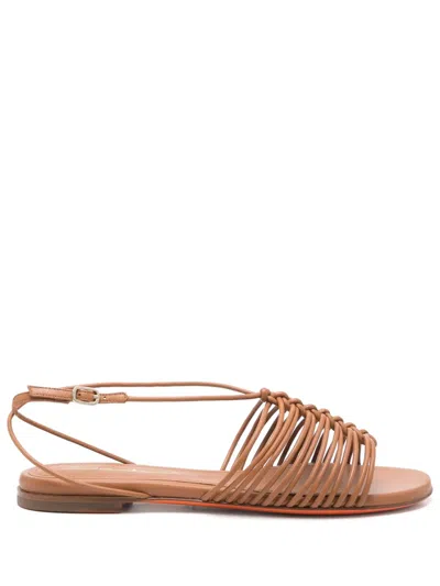 Santoni Sandalen Aus Leder