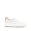 Santoni Leather Low-top Sneakers