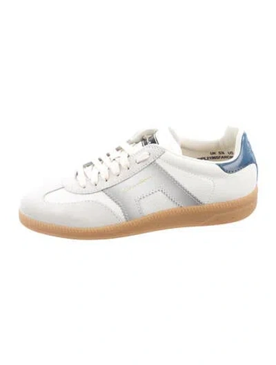 Pre-owned Santoni Leather Sneakers In Multi