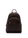 Santoni Leather Zip-fastening Backpack