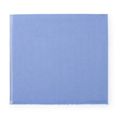 Santoni Light Blue Linen