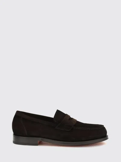 Santoni Mokassins  Herren Farbe Dark In Black