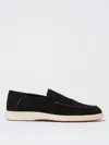 Santoni Loafers  Men Color Black